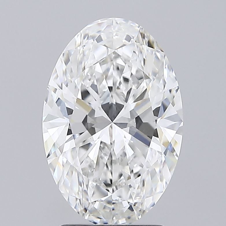 2.71 ct. oval Lab Grown Diamond front image