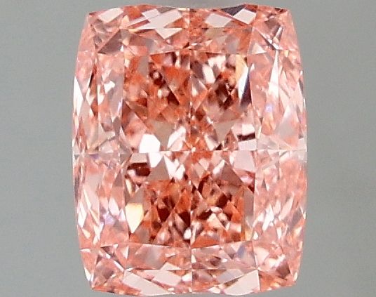 1.0 CT Fancy Vivid Pink CUSHION MODIFIED