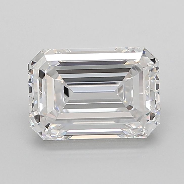 3.70 ct. emerald Lab Grown Diamond front image