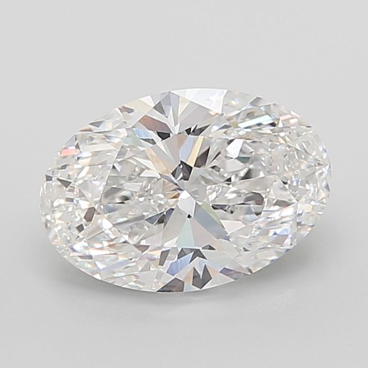 8.01 ct. oval Lab Grown Diamond front image