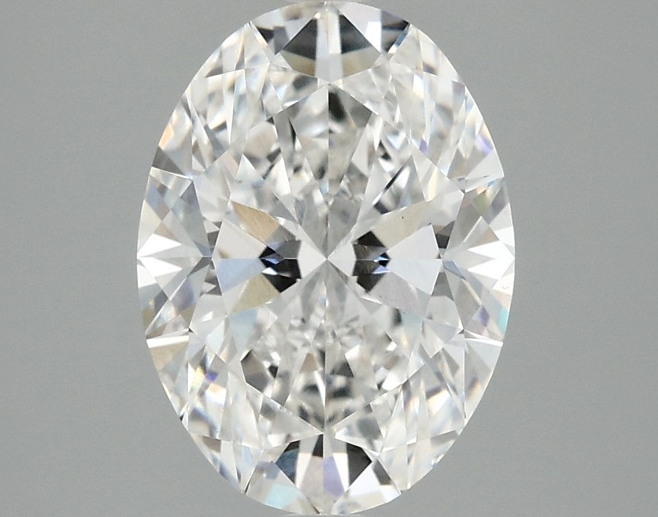 3.10 ct. oval Lab Grown Diamond front image