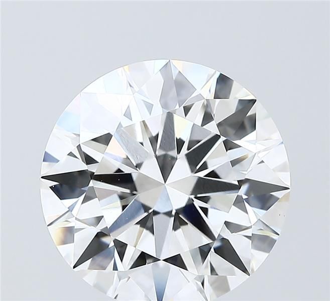 6.04 ct. round Lab Grown Diamond front image