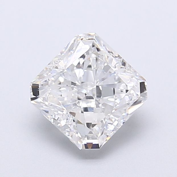 2.5 ct lab-grown Square radiant Diamond