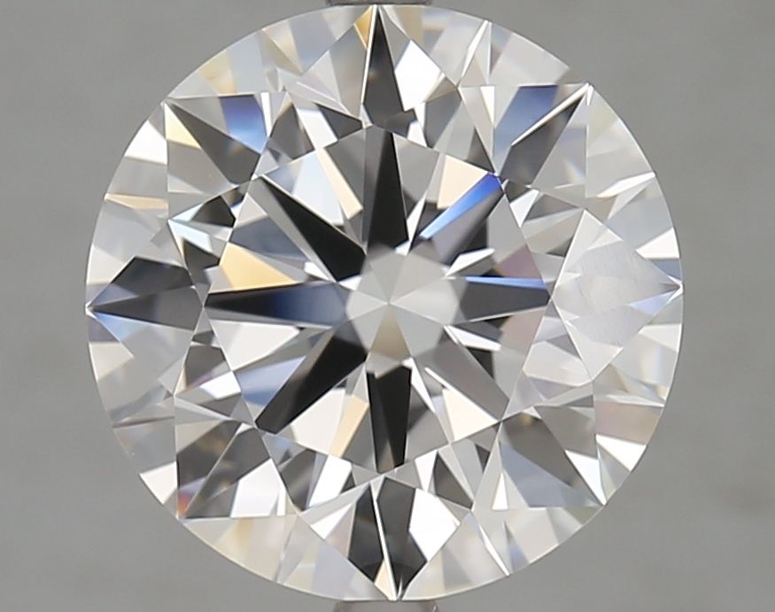 Diamant Rond 5.01 ct - Couleur D - Pureté VVS1
