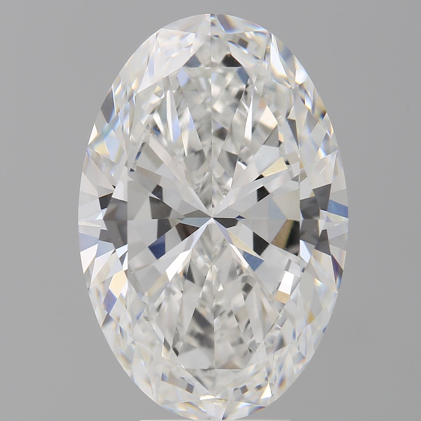7.05 ct. oval Lab Grown Diamond front image