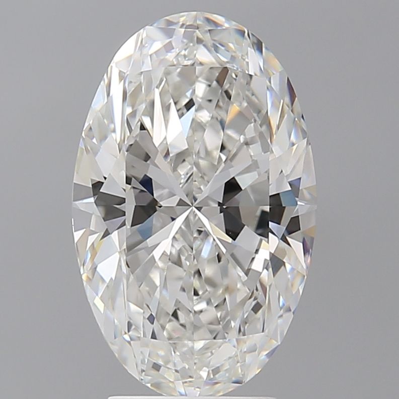 4.02 ct. oval Lab Grown Diamond front image