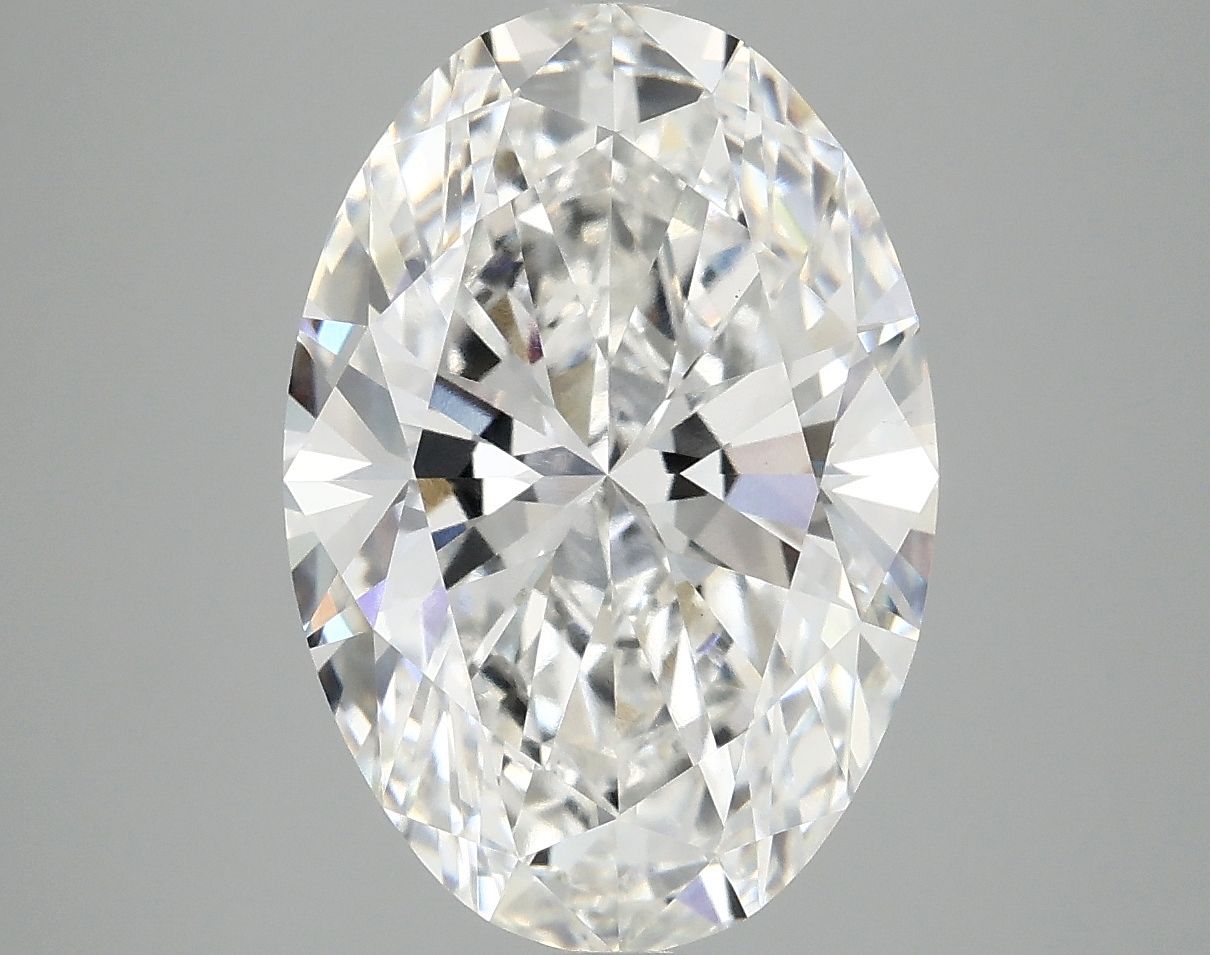 5.09 ct. oval Lab Grown Diamond front image