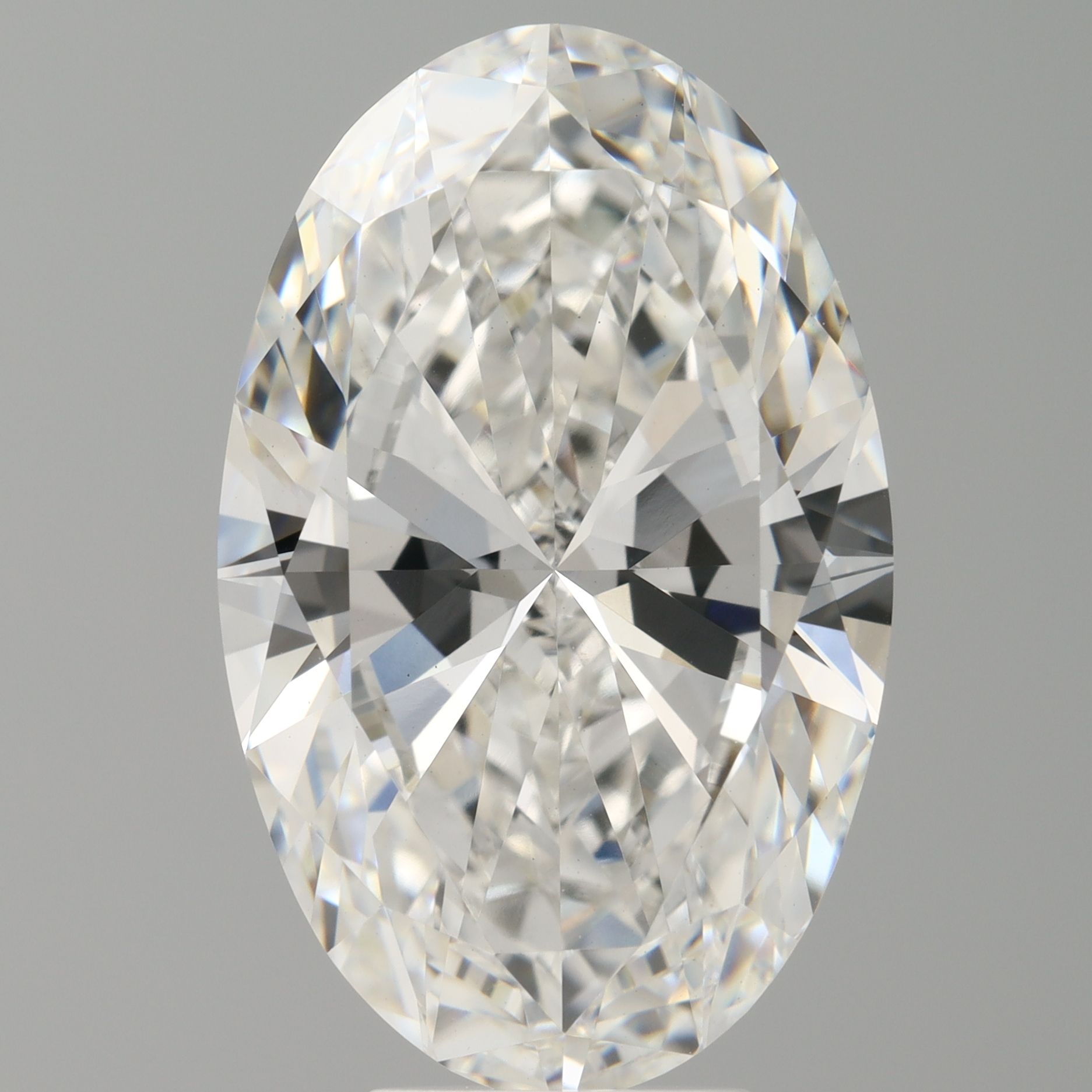 7.01 ct. oval Lab Grown Diamond front image