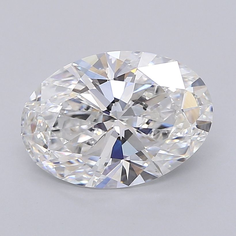 3.02 ct. oval Lab Grown Diamond front image
