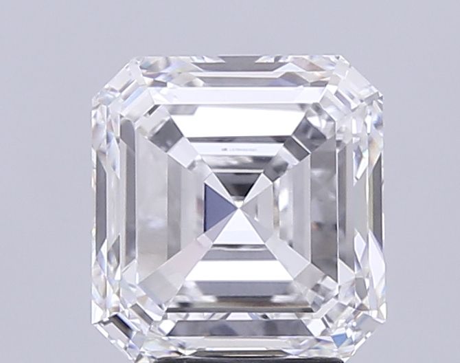 5.02 ct. asscher Lab Grown Diamond front image