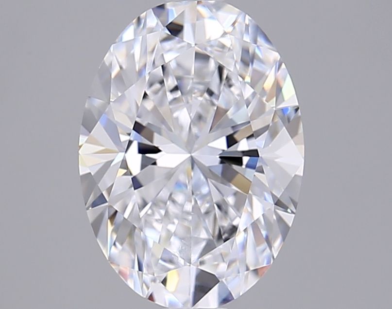 2.06 ct. oval Lab Grown Diamond front image