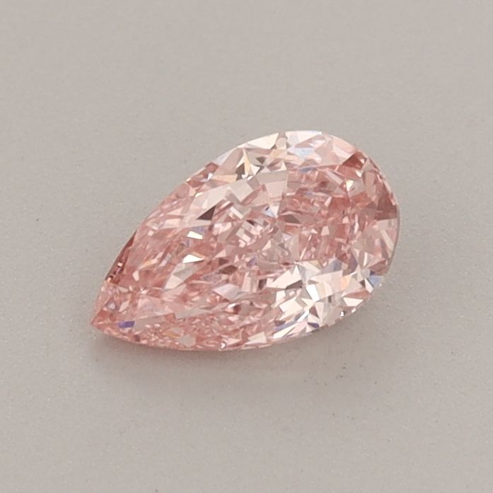 0.46 CT Fancy Vivid Pink PEAR