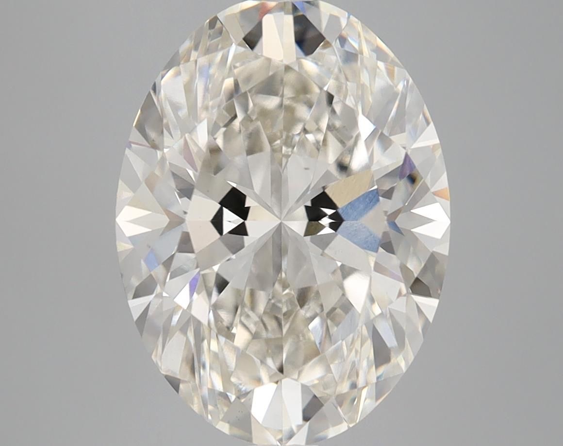 5.03 ct. oval Lab Grown Diamond front image