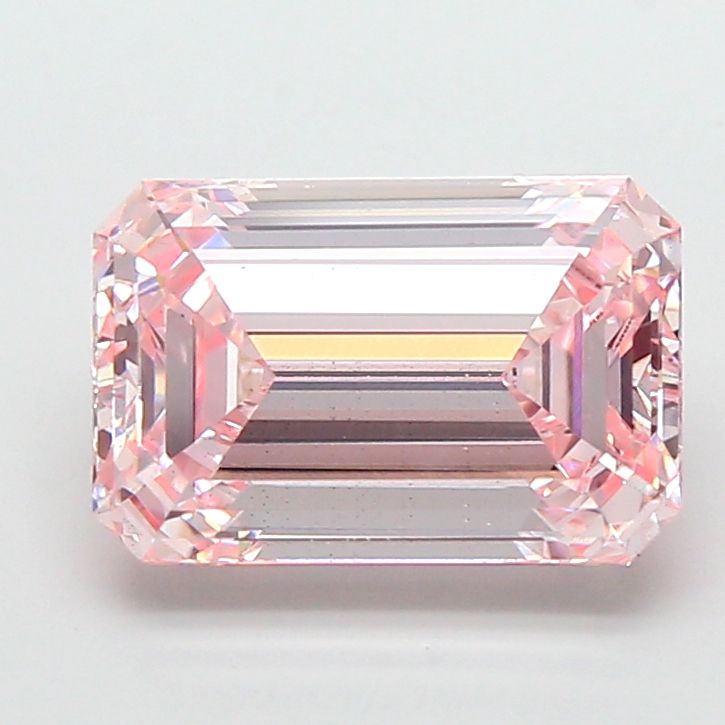3.04 ct. emerald Lab Grown Diamond front image