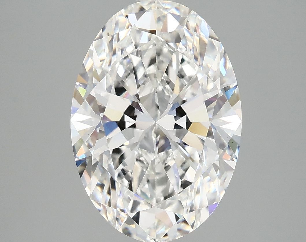 3.87 ct. oval Lab Grown Diamond front image