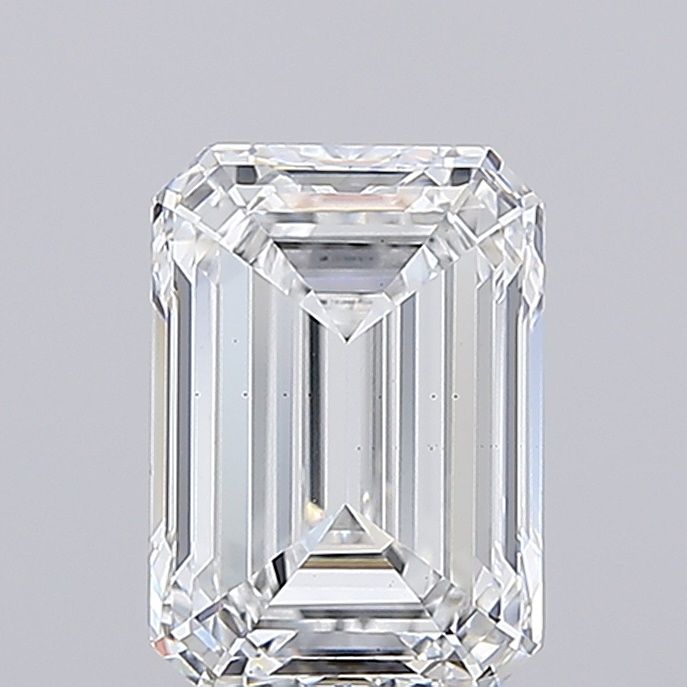 2.55 ct. emerald Lab Grown Diamond front image