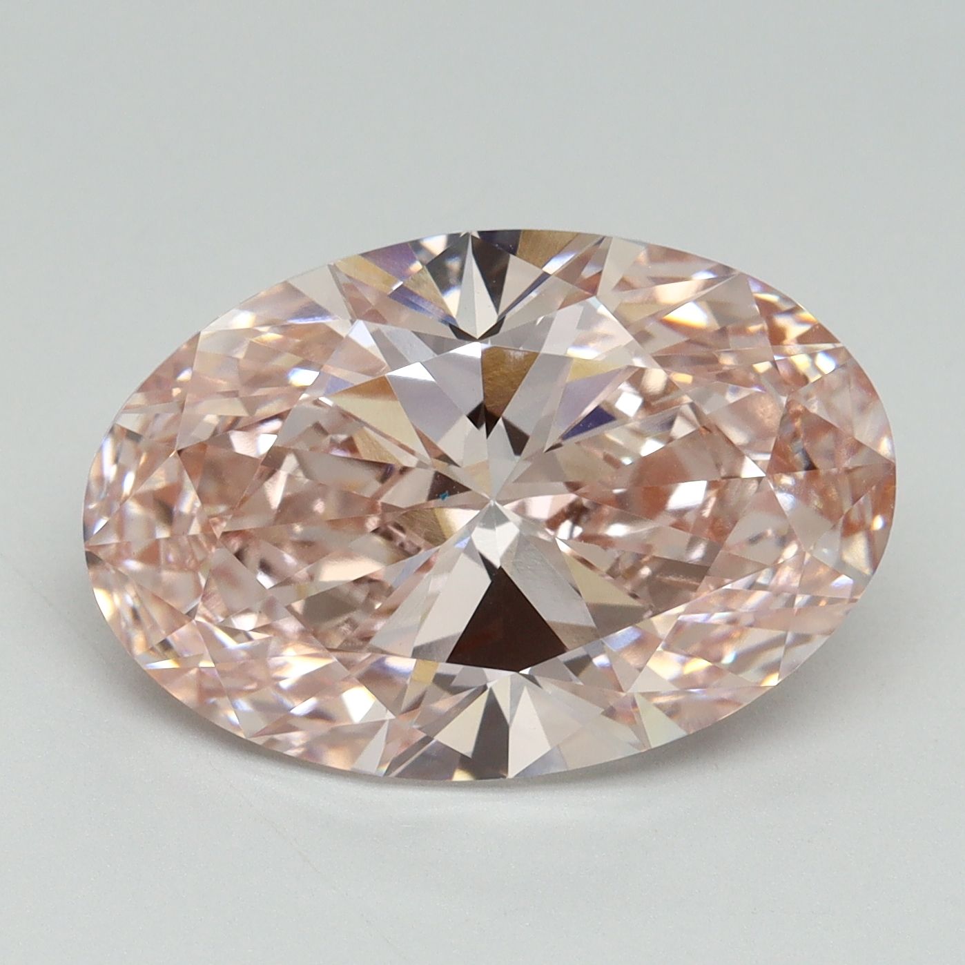 6.63 ct. oval Lab Grown Diamond front image