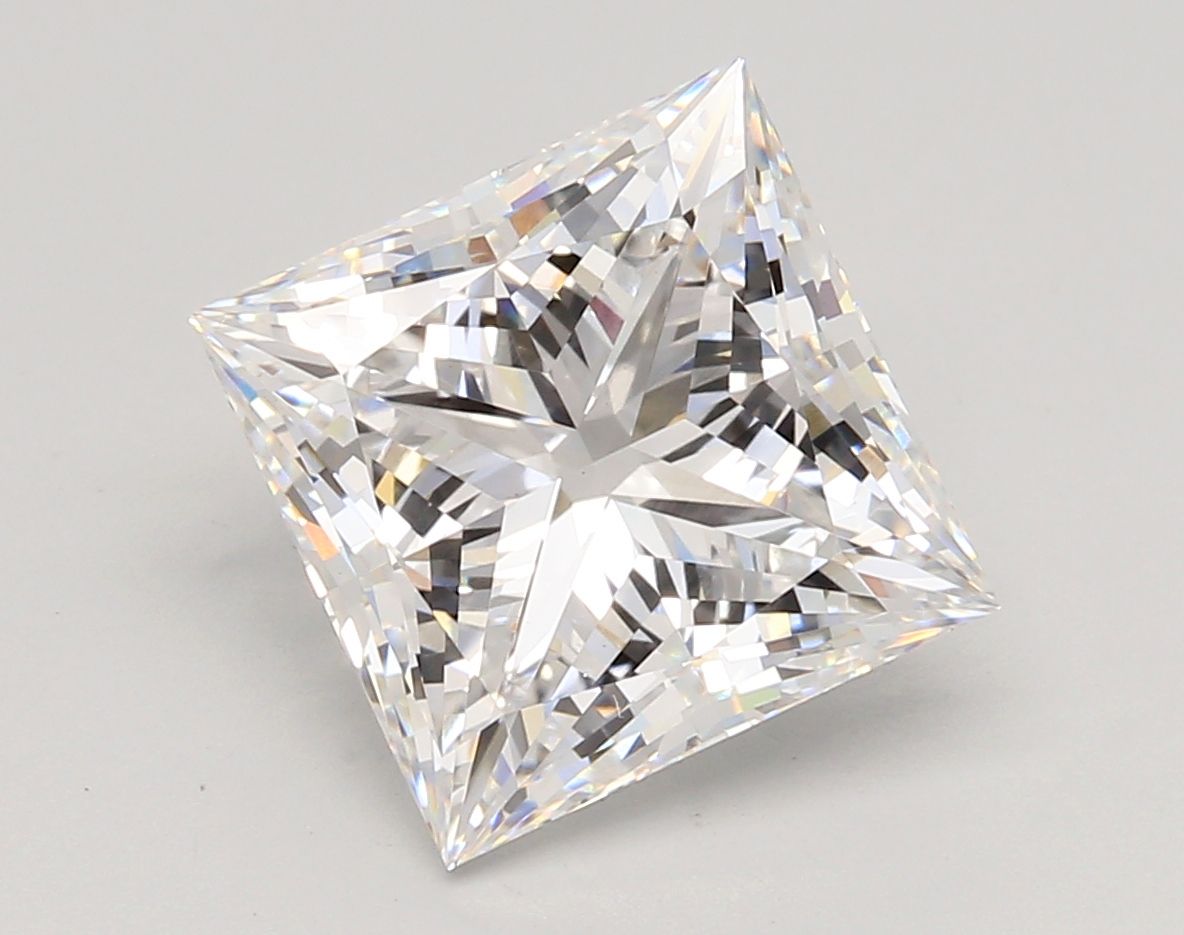 5.06 ct. princess Lab Grown Diamond front image