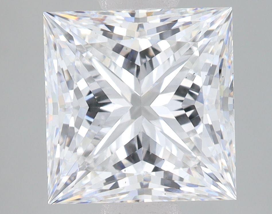 2.70 ct. princess Lab Grown Diamond front image