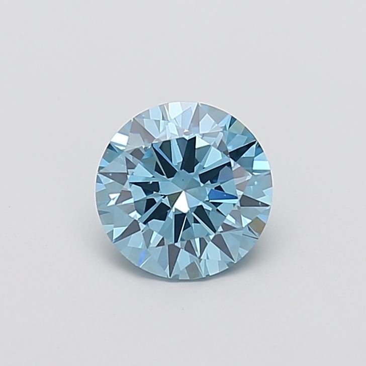 1.5 CT Fancy Vivid Blue ROUND