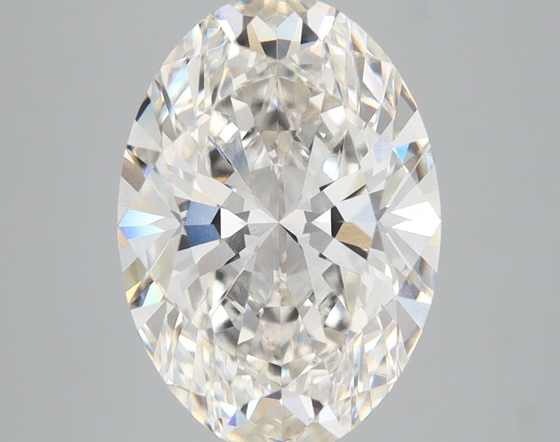 4.05 ct. oval Lab Grown Diamond front image