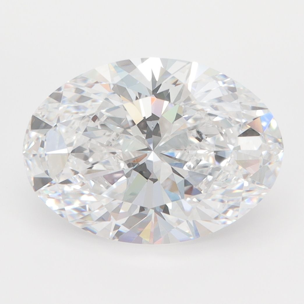 3.81 ct. oval Lab Grown Diamond front image