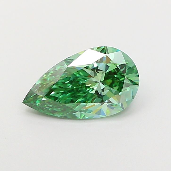 1.51 CT Fancy Vivid Green PEAR