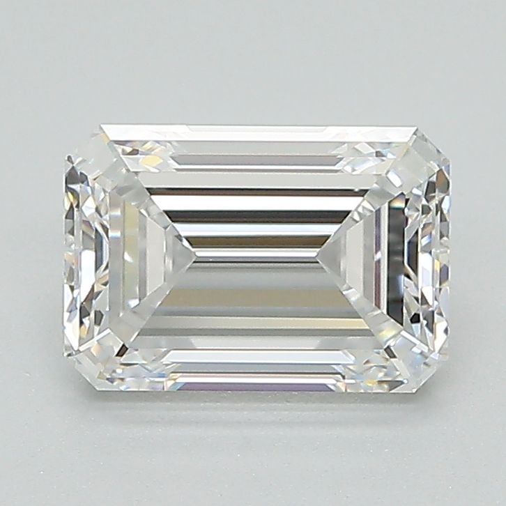 Diamant Émeraude 1.56 ct - Couleur D - Pureté VS1