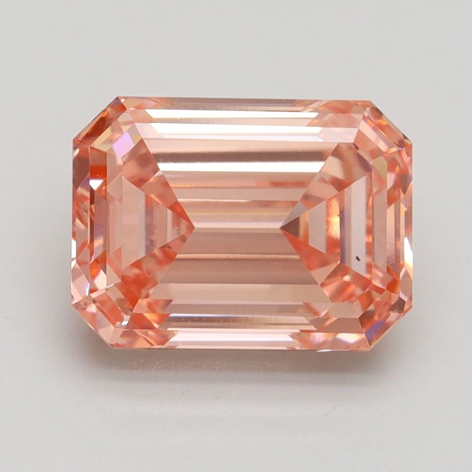 3.03 ct. emerald Lab Grown Diamond front image