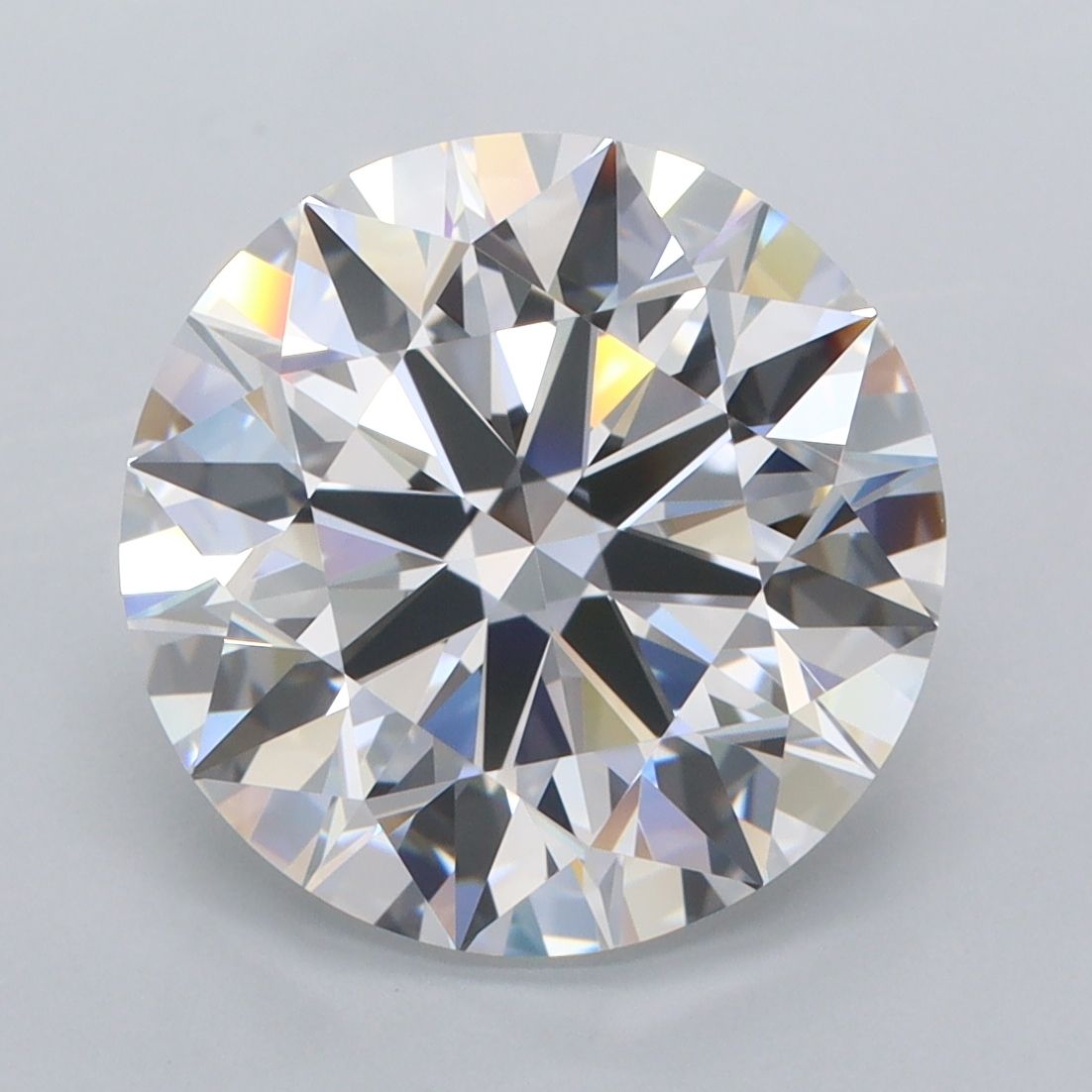 5.39 ct. round Lab Grown Diamond front image