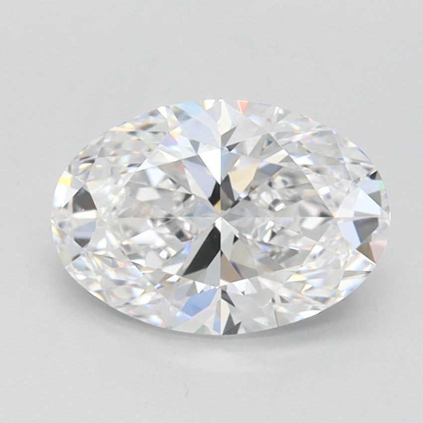 1.10 ct. oval Lab Grown Diamond front image