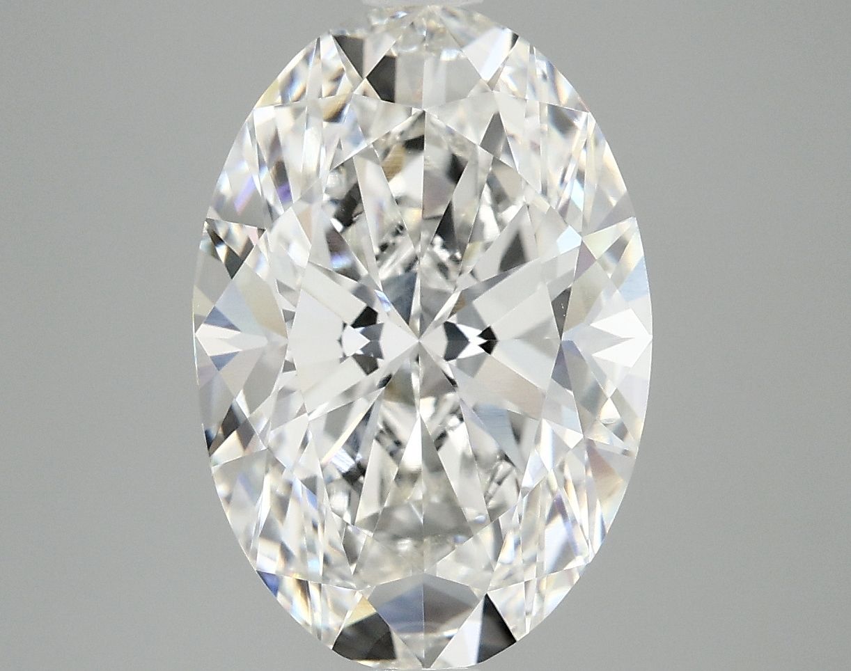 5.00 ct. oval Lab Grown Diamond front image