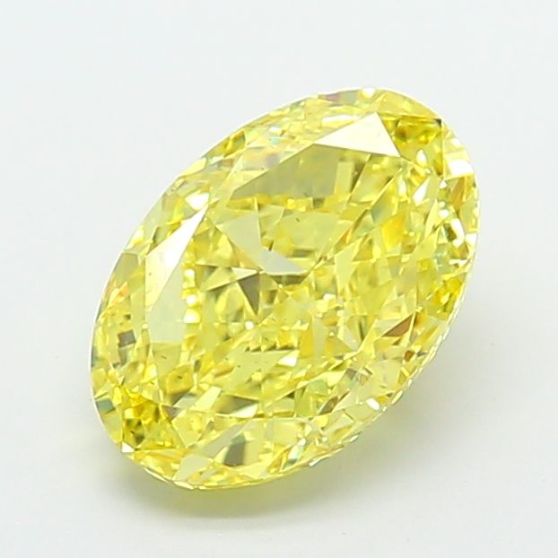 4.05 ct. oval Lab Grown Diamond front image