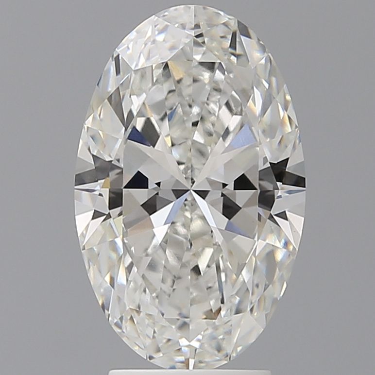 3.60 ct. oval Lab Grown Diamond front image
