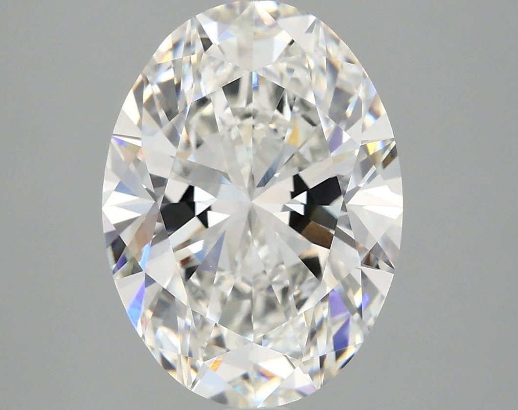 3.95 ct. oval Lab Grown Diamond front image