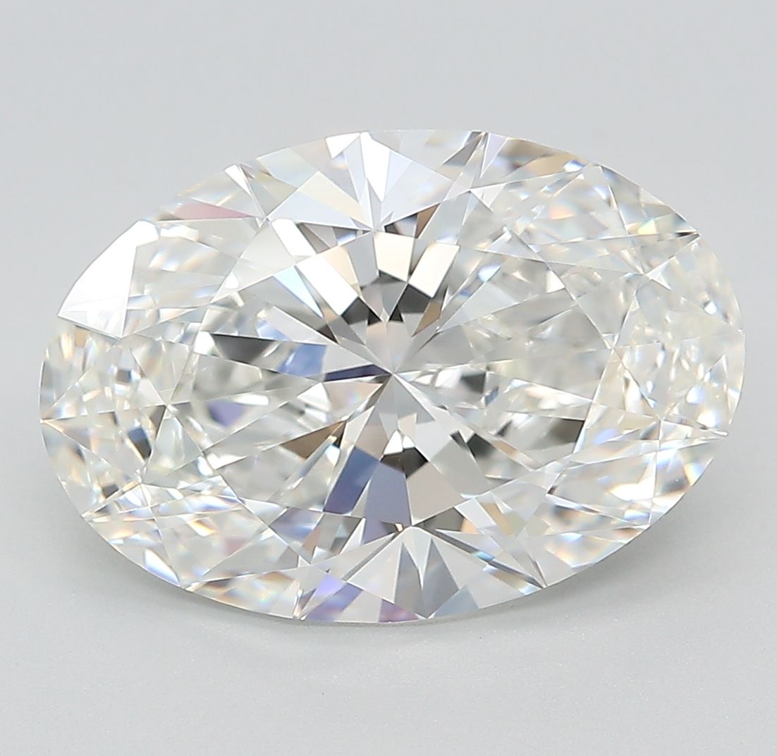 4.92 ct. oval Lab Grown Diamond front image