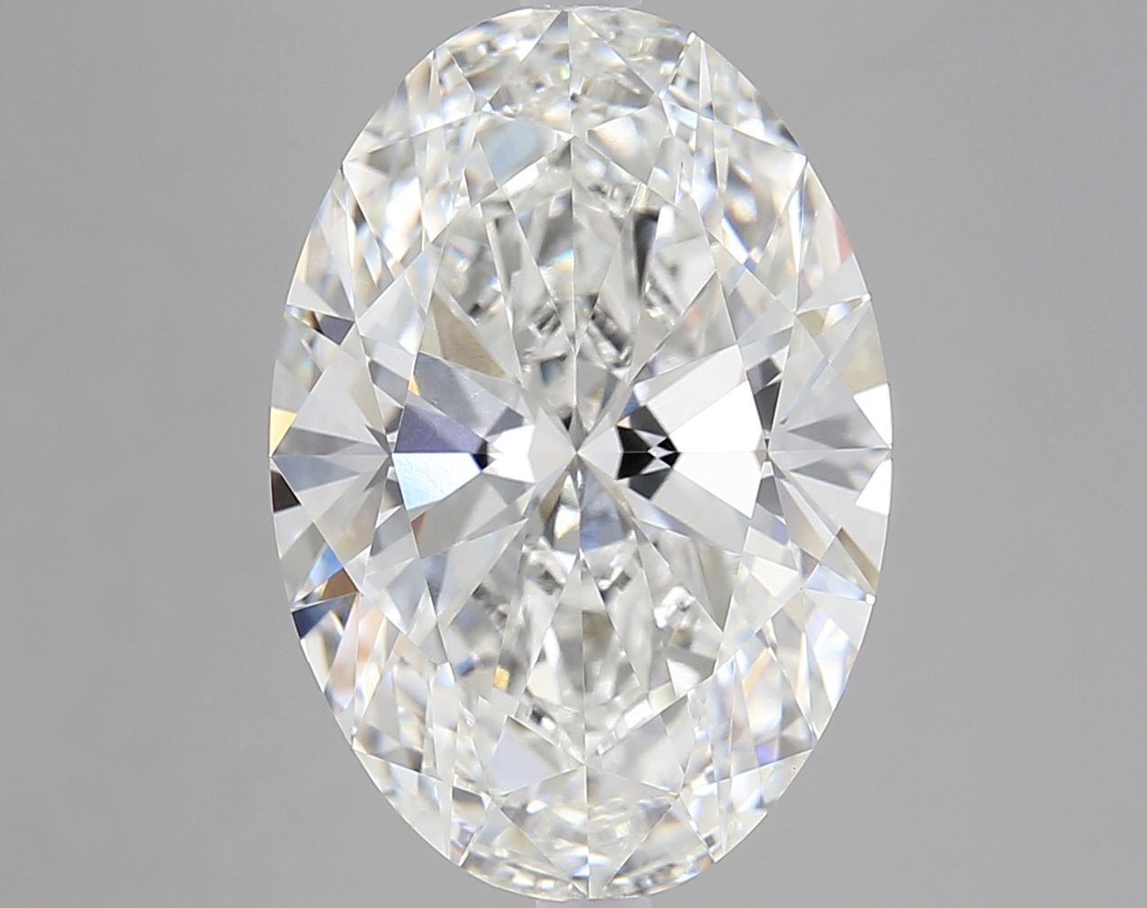 7.11 ct. oval Lab Grown Diamond front image