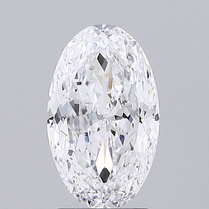 2.03 ct. oval Lab Grown Diamond front image