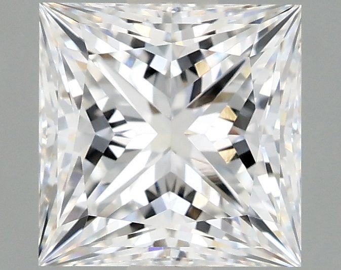 2.10 ct. princess Lab Grown Diamond front image