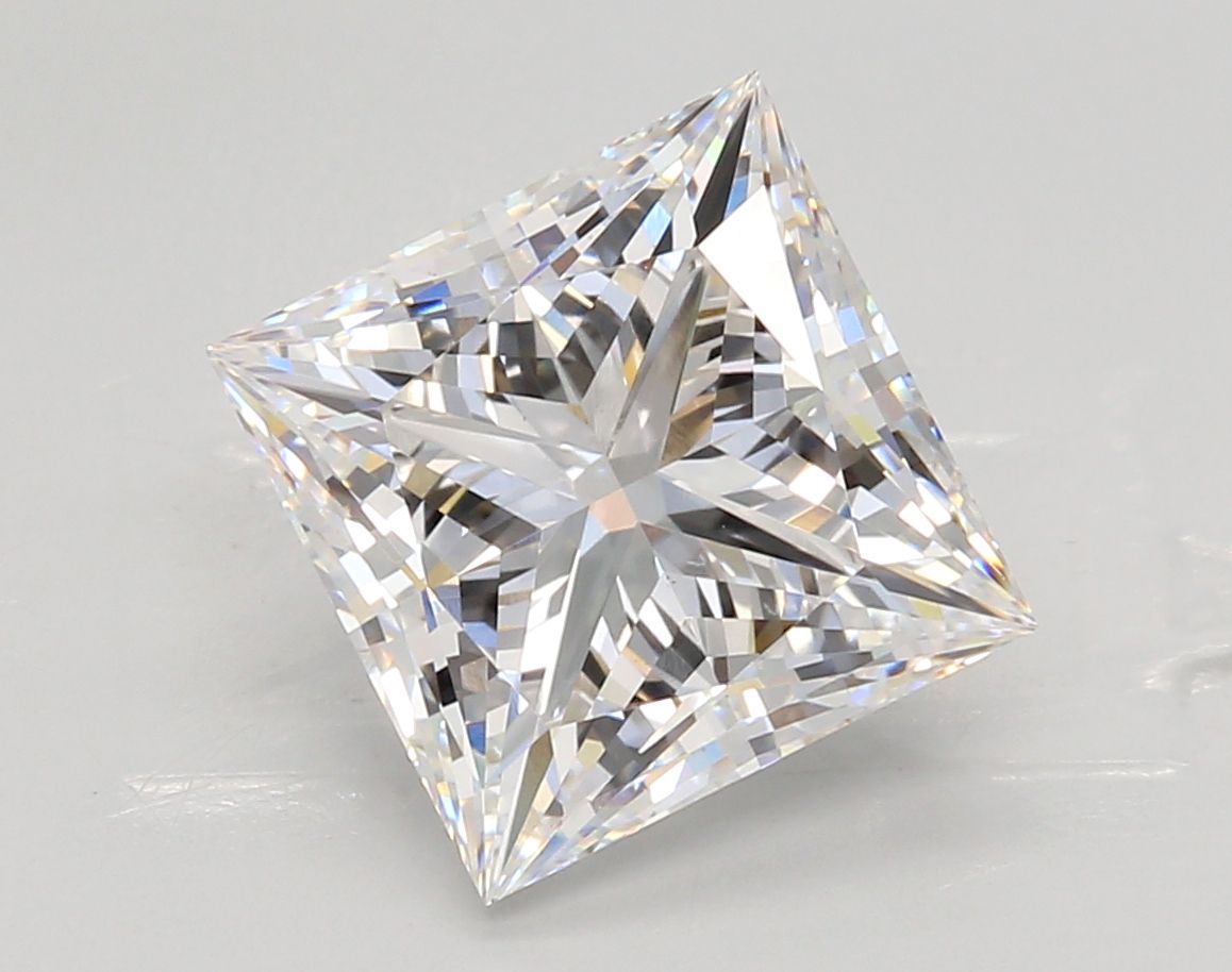 4.57 ct. princess Lab Grown Diamond front image