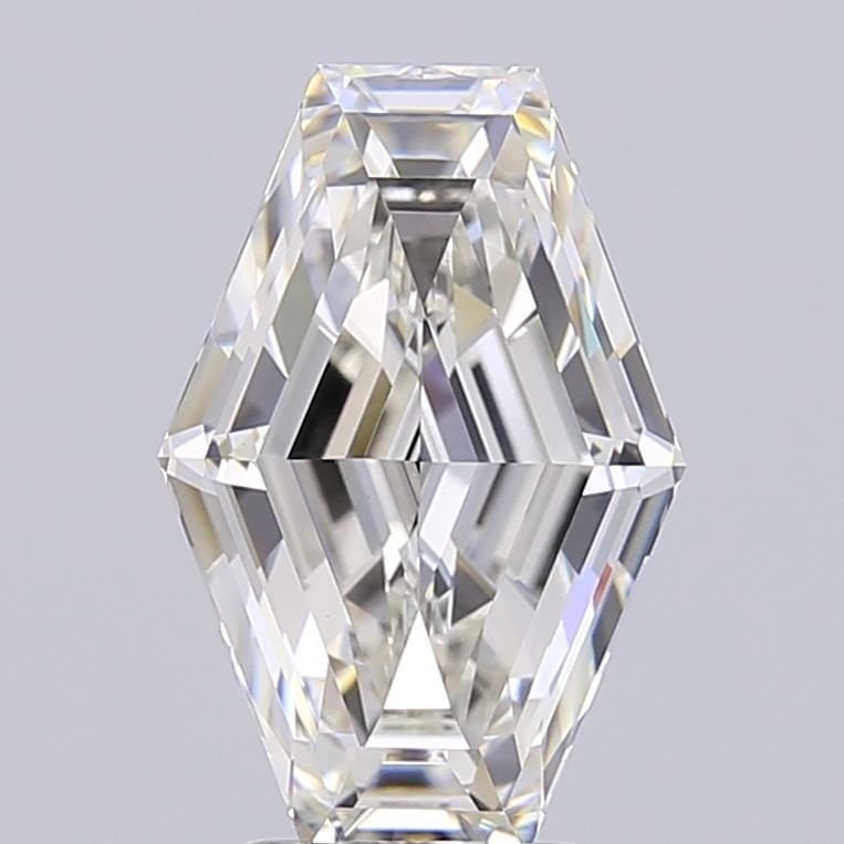 3.57 ct lab-grown Lozenge Diamond