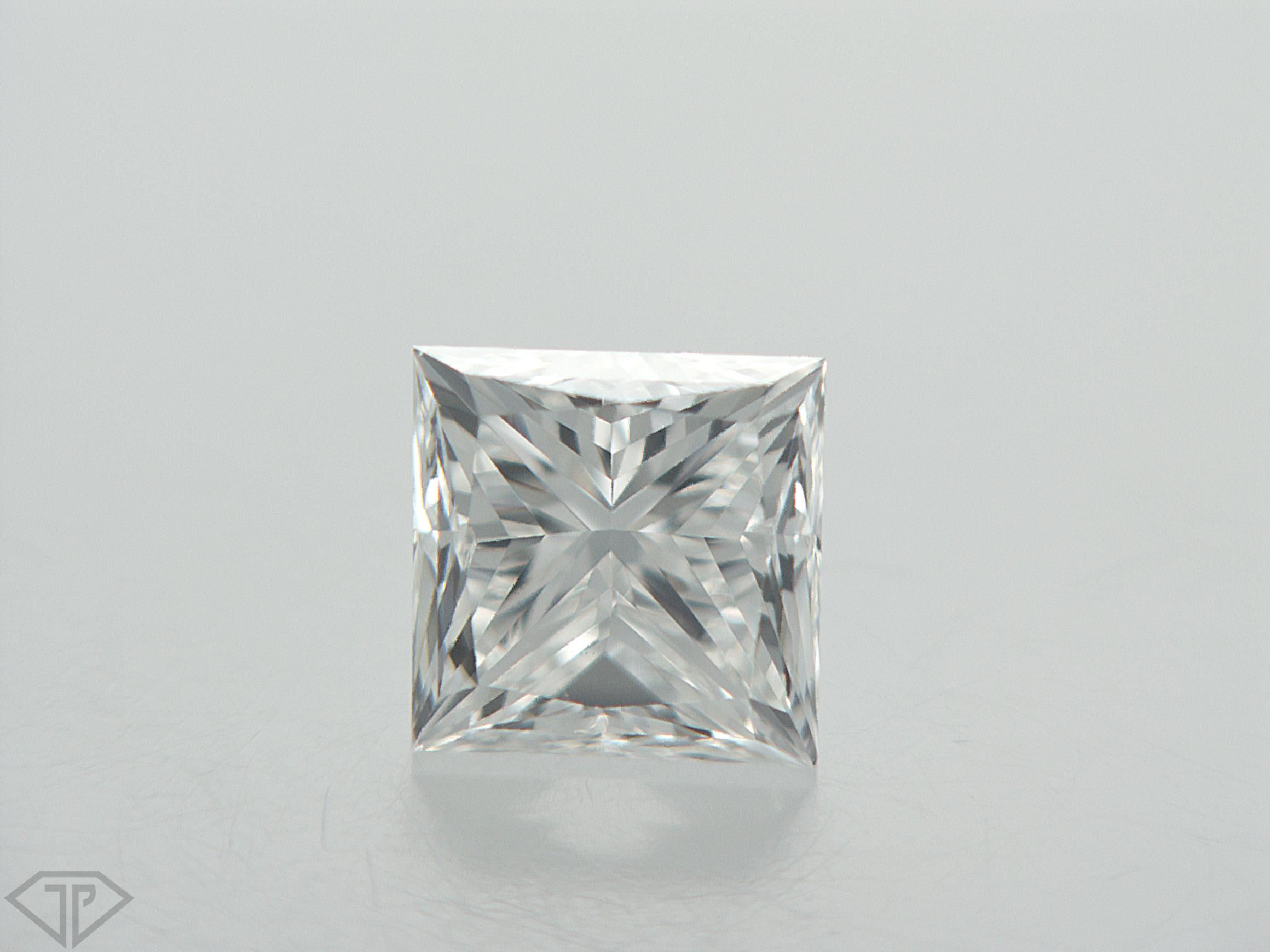 1.01 ct Princess diamond