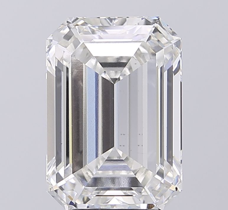 4.74 ct. emerald Lab Grown Diamond front image