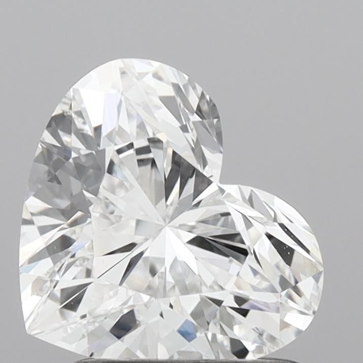 1.36 ct. heart Lab Grown Diamond front image