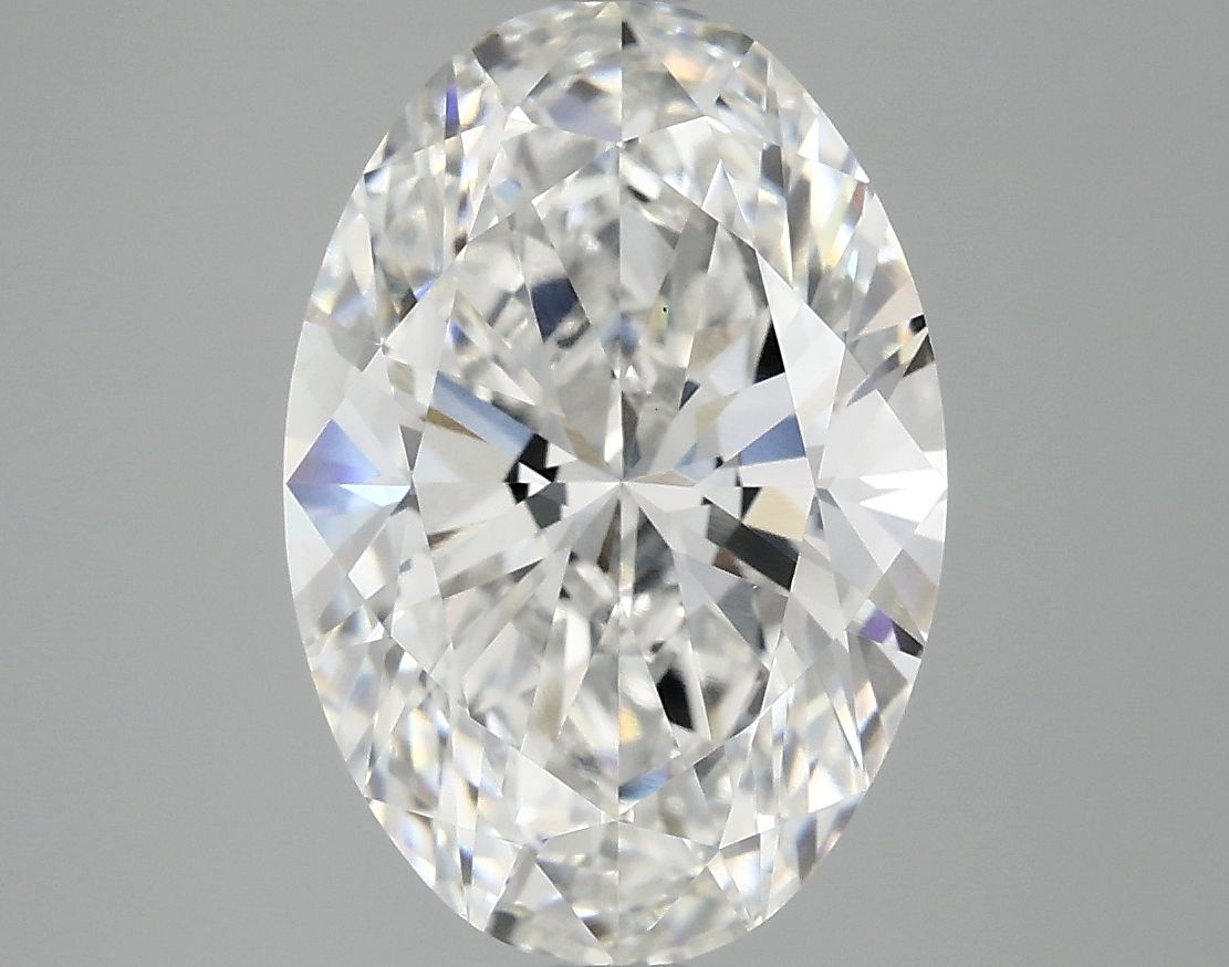 3.91 ct. oval Lab Grown Diamond front image