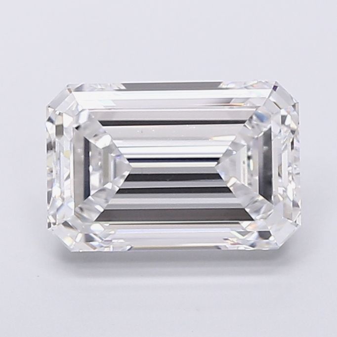 5.09 ct. emerald Lab Grown Diamond front image