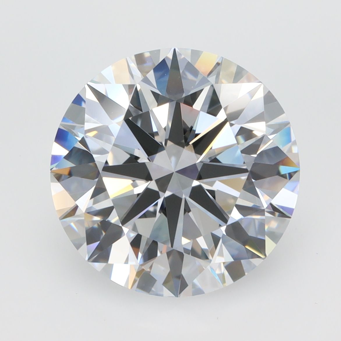 5.02 ct. round Lab Grown Diamond front image