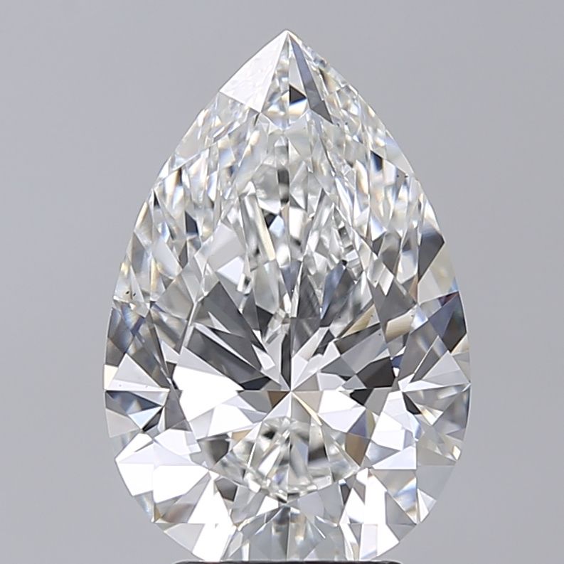 4.02 ct. pear Lab Grown Diamond front image