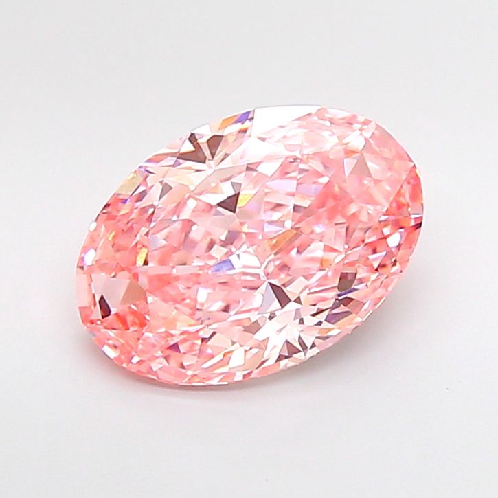 3.55 ct. oval Lab Grown Diamond front image