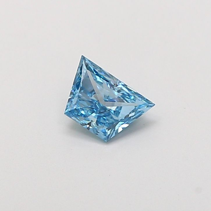 0.53 CT Fancy Vivid Blue TRAPEZOID